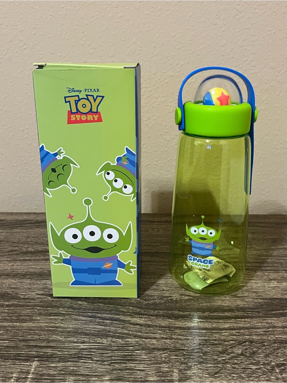 Toy Story Green Alien Kids Water Bottle